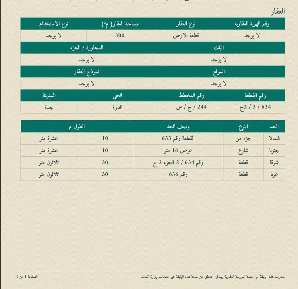 أرض للبيع في حي الدرة 2ح