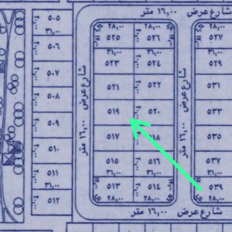 ارض للبيع في حي الدرة 2ز